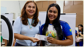 Com alta procura, ação foi marcada pela presença de jovens eleitores e superou as expectativas d...