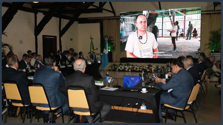 Desembargador Júnior Alberto apresenta iniciativas de inclusão, inovação tecnológica e cidadania...