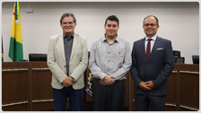 Thallys Maia Pinto assume cargo de técnico judiciário e integra equipe de TI do TRE-AC