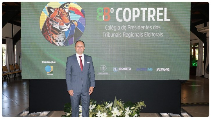 Presidente do TRE-AC participa da abertura do 88º Encontro do COPTREL em Mato Grosso do Sul Evento reúne autoridades da Justiça Eleitoral para debater os rumos da democracia e da gestão el...