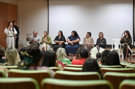 Desembargadora Waldirene Cordeiro destacou a importância da ampliação da participação feminina n...