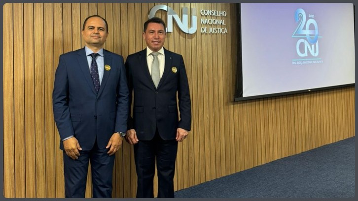 Presidente do TRE-AC participa da solenidade em homenagem aos 20 anos do CNJ Evento nacional reúne Presidentes de Tribunais e destaca o papel do Judiciário na consolidação d...