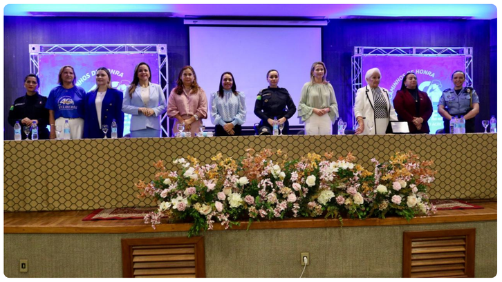 Presidente do TRE-AC participa de celebração dos 40 anos da presença feminina na Polícia Militar Durante o evento “Caminhos de honra das mulheres na Política Militar”, realizado na OAB/AC, a de...