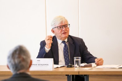 Reunião conduzida pelo ministro Edson Fachin reuniu presidentes de tribunais para discutir trans...