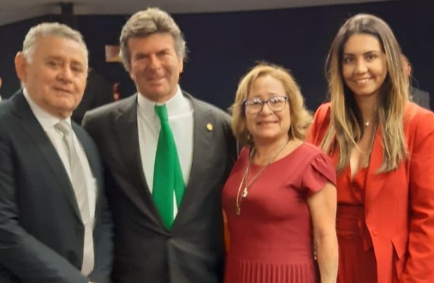 Presidente do TRE-AC participa de reunião de trabalho com o ministro Luiz Fux, no STF TRE AC OUTUBRO 2019 REUNIAO LUIZ FUX