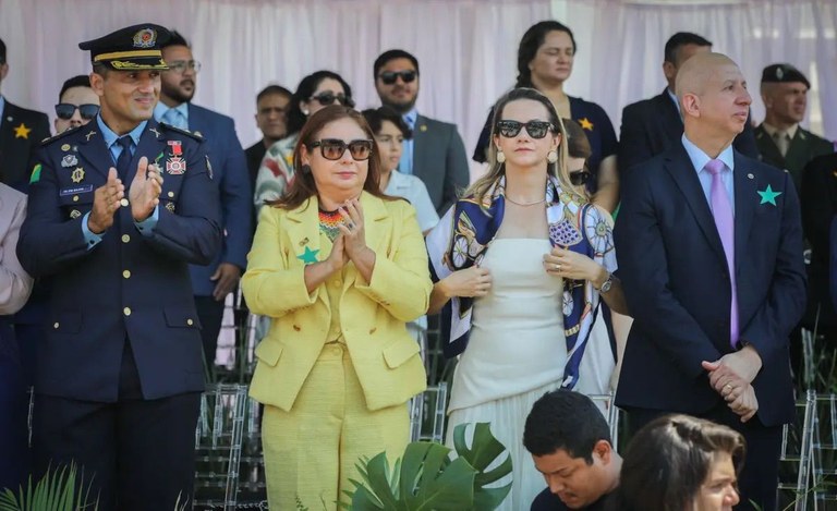 Ato cívico-militar reuniu autoridades e marcou a celebração da Independência com destaque para v...