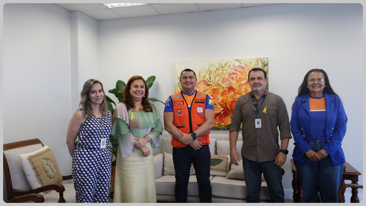 Visita de cortesia abre espaço para cooperação institucional e novos projetos