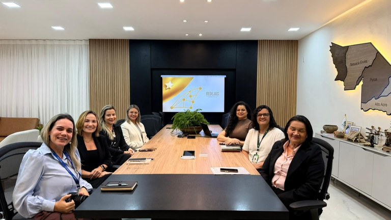 Durante o encontro, foram apresentados os principais eixos de atuação da Redejus e o plano de ação