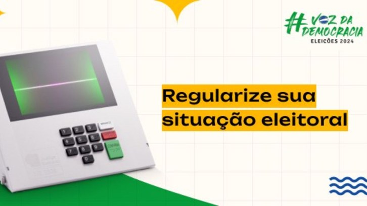 Regularize a sua situação eleitoral e vote nas Eleições 2024 Prazo para regularizar título, solicitar transferência de domicílio e atualizar dados cadastrais...