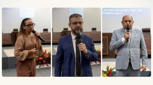 Magistrados e servidores participaram de debates sobre qualidade institucional e organização do ...