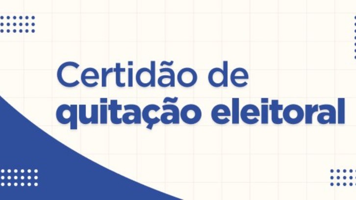 Saiba como emitir a certidão de quitação eleitoral de forma rápida e on-line Documento comprova que a eleitora e o eleitor estão em dia com a Justiça Eleitoral
