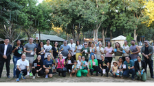 Parceria com a Semeia levou participantes ao Horto Florestal para atividades voltadas ao bem-est...