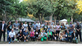 Parceria com a Semeia levou participantes ao Horto Florestal para atividades voltadas ao bem-est...
