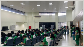 Ação segue com escolas agendadas até abril e reforça engajamento da juventude acreana