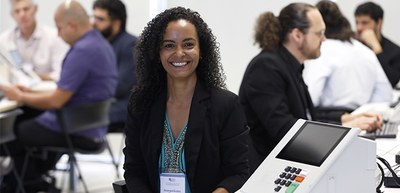 Rosângela Eusébio Marques é uma das investigadoras do Teste da Urna 2025. Foto: Alejandro Zambra...