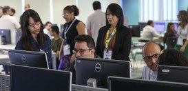 Investigadoras contribuem para os planos de teste no evento, que prossegue até amanhã (5)