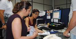 Retotalização dos votos.
