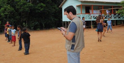 TESTE DE TRANSMISSÃO NO SERINGAL SÃO SALVADOR