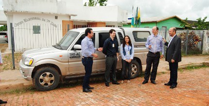 TRE-AC-2013-VISITA ZONAS ELEITORAIS VISITA ÀS ZONAS ELEITORAIS DO ESTADO