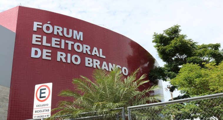 TRE-AC-2019-FACHADA FÓRUM ELEITORAL Fachada do Fórum Eleitoral de Rio Branco