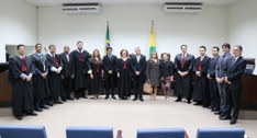 Juízes Marcelo Coelho e Mirla Regina tomam posse na Corte Eleitoral do Acre