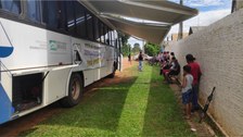 Ação itinerante foi realizada nos dias 25 e 26 de março