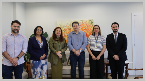 Reunião institucional reforçou compromisso com modernização da infraestrutura, economia de recur...