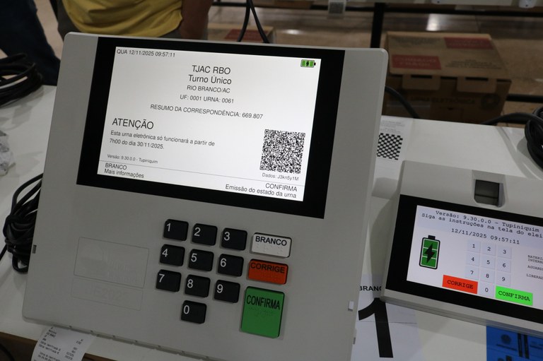 TRE-AC capacita instrutores e técnicos para eleição da Justiça de Paz Treinamento reuniu 30 servidores nos dias 18 e 19 e reforça parceria com o Tribunal de Justiça