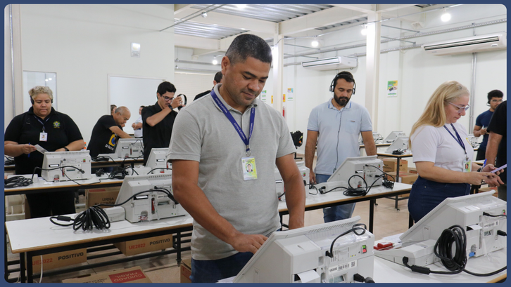 TRE-AC capacita instrutores e técnicos para eleição da Justiça de Paz Treinamento reuniu 30 servidores nos dias 18 e 19 e reforça parceria com o Tribunal de Justiça