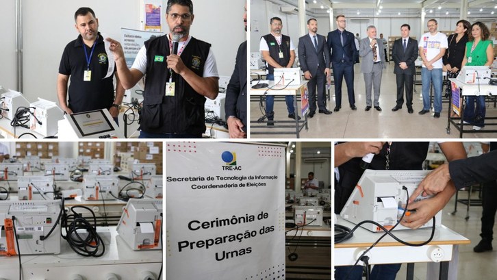 TRE-AC começa preparação de urnas para o segundo turno das Eleições 2022 Procedimentos são públicos e podem ser acompanhados por qualquer pessoa