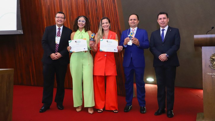 TRE-AC conquista o terceiro lugar no Prêmio de Inovação Eleitoral Premiação foi realizada na noite desta quinta-feira, 16, no TSE