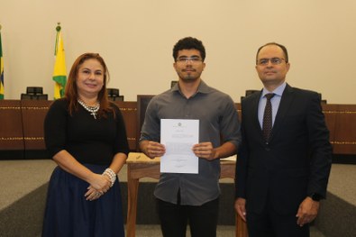 Cerimônia de posse foi conduzida pelo Presidente Júnior Alberto e marca mais um passo para o for...