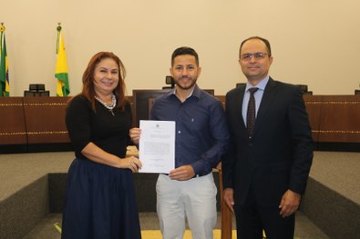 Cerimônia de posse foi conduzida pelo Presidente Júnior Alberto e marca mais um passo para o for...