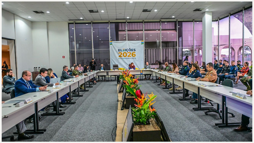 Encontro debateu logística, transporte de urnas, comunicação e atuação integrada em todo o estado.