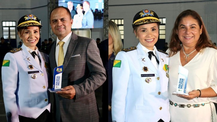 Presidente do TRE-AC, Desembargador Júnior Alberto e Vice-Presidente e Corregedora Eleitoral, De...