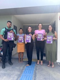 Ação reuniu magistrados, servidores, colaboradores e estagiários em defesa de um ambiente de tra...