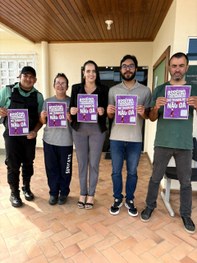 Ação reuniu magistrados, servidores, colaboradores e estagiários em defesa de um ambiente de tra...