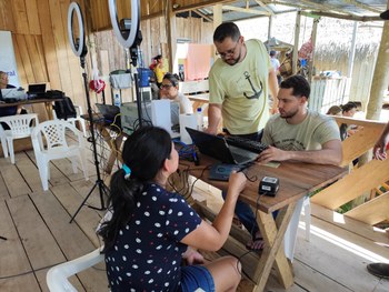 Campanha da Biometria leva serviços essenciais à população da Aldeia Mulateiro

