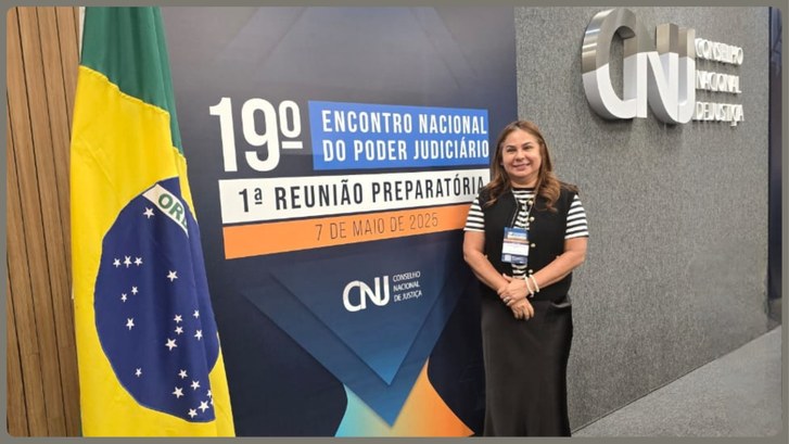 TRE-AC marca presença na reunião preparatória do 19º Encontro Nacional do Judiciário A imagem mostra a corregedora eleitoral e vice-presidente do Tribunal Regional Eleitoral do Acre...