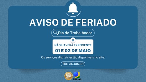 Serviços online seguem disponíveis no site do Tribunal