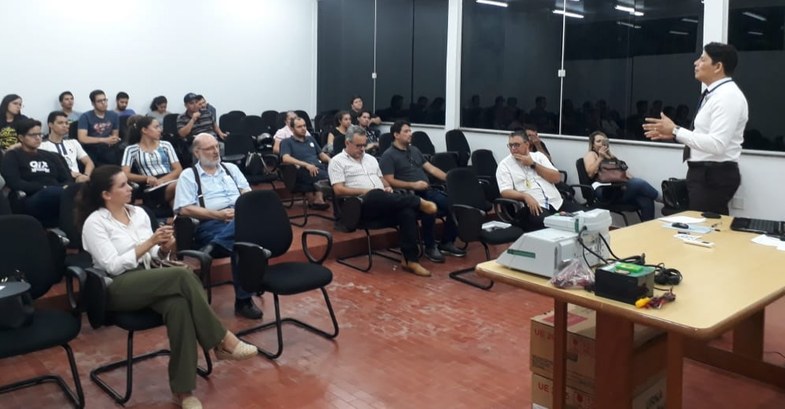 TRE-AC oferta palestra sobre a segurança da urna eletrônica à comunidade acadêmica da UFAC TRE AC NOVEMBRO 2019 PALESTA UFAC URNA