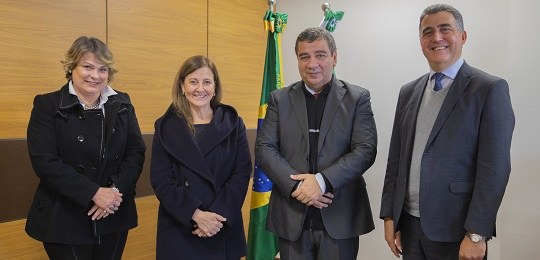 Após evento, vice-presidente e corregedor Regional Eleitoral do Acre realizou visitas institucio...