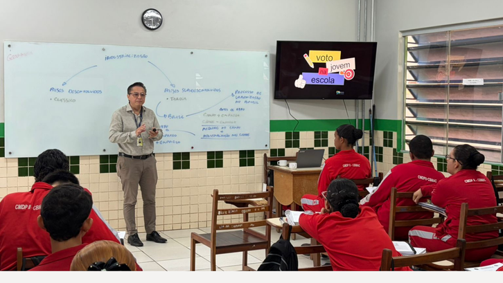 Estudantes da 2ª série do Ensino Médio participaram de atividade voltada ao fortalecimento da co...