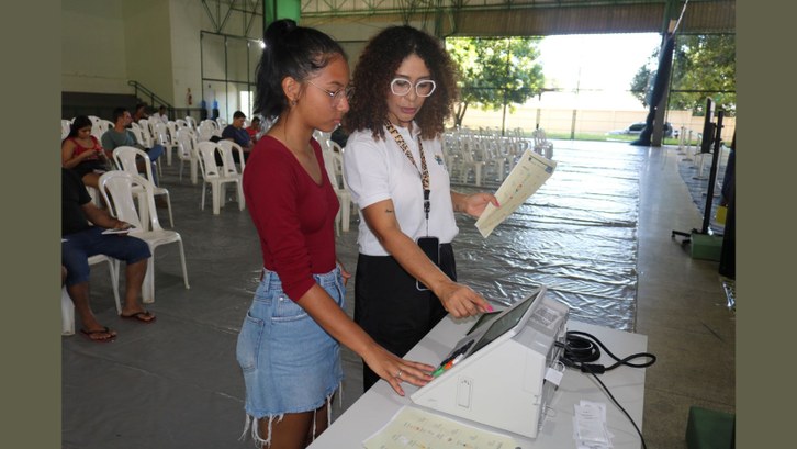 TRE-AC Promove Treinamento de Eleitor em mutirão, no Ginásio do SESC Ação pretende preparar jovens e demais eleitores para as eleições 2024
