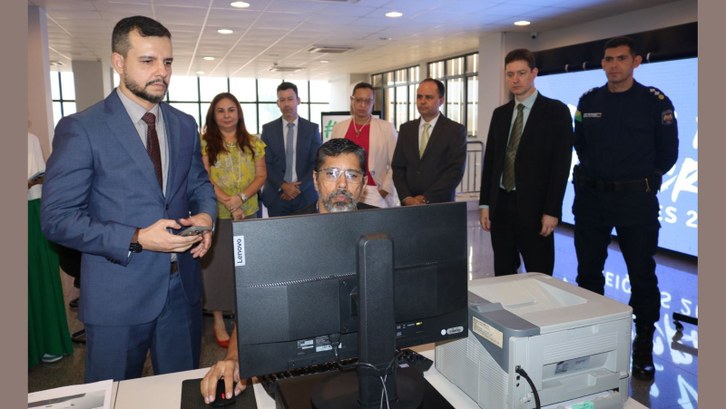 TRE-AC realiza cerimônia de emissão da zerésima do Sistema de Totalização de Votos Esse procedimento é essencial para garantir a lisura do processo e a confiabilidade do SISTOT