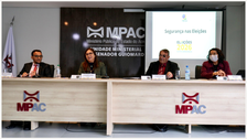 Encontro na 8ª Zona Eleitoral alinhou estratégias de segurança, logística e apoio operacional pa...
