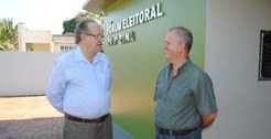 Presidente do TRE-AC visita os cartórios eleitorais do Estado.