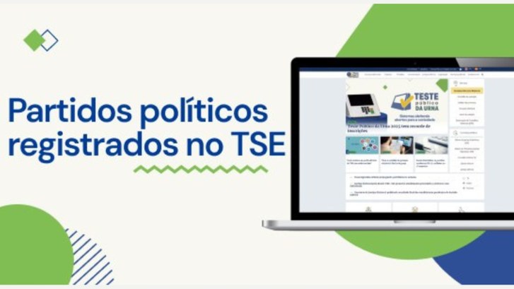 TSE disponibiliza informações sobre partidos políticos do Brasil Dados oficiais atualizados podem ser acessados no Portal do Tribunal