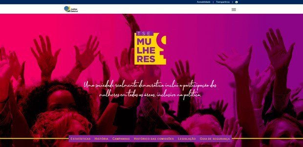 TSE Mulheres: portal reúne estatísticas sobre eleitorado e participação feminina na política Página traz também informações históricas, legislativas e institucionais