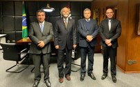 Recebido pelos desembargadores Carlos Eduardo Cauduro (presidente) e Waldir Nuevo Campos (vice e...